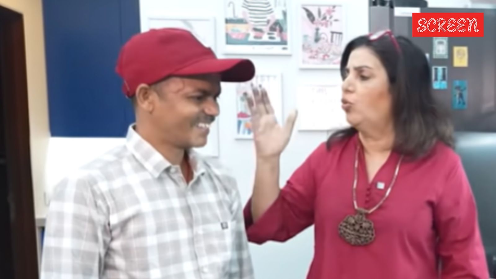 Farah Khan’s cook Dilip says the former increased his salary after YouTube vlogs did well, calls himself a star: ‘Need to check your suitcase’