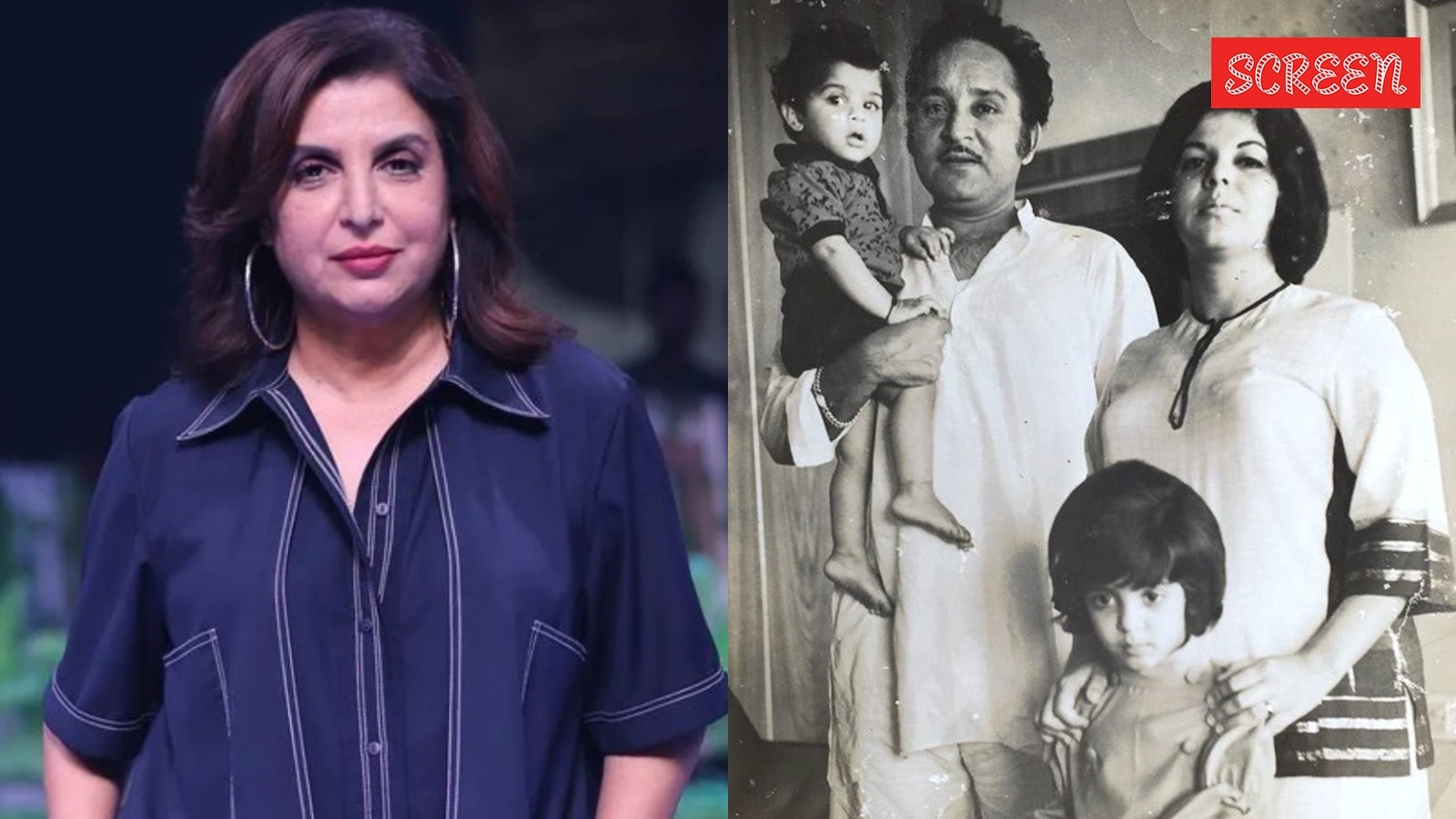 Farah Khan says father became an alcoholic, penniless family had to rent home to gamblers for food: ‘I am insecure about money even today’
