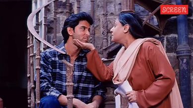 Hrithik Roshan and Jaya Bachchan in Fiza