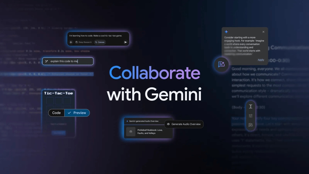 Gemini's Canvas tool just got a huge upgrade.