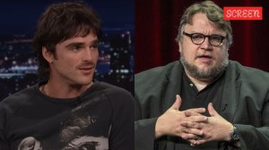 Jacob Elordi and Guillermo Del Toro