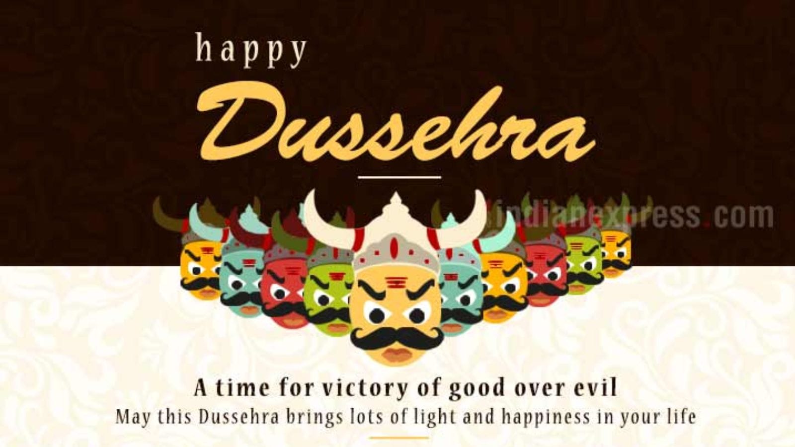 Happy Dussehra! Let’s celebrate the eternal message that good always triumphs over evil.