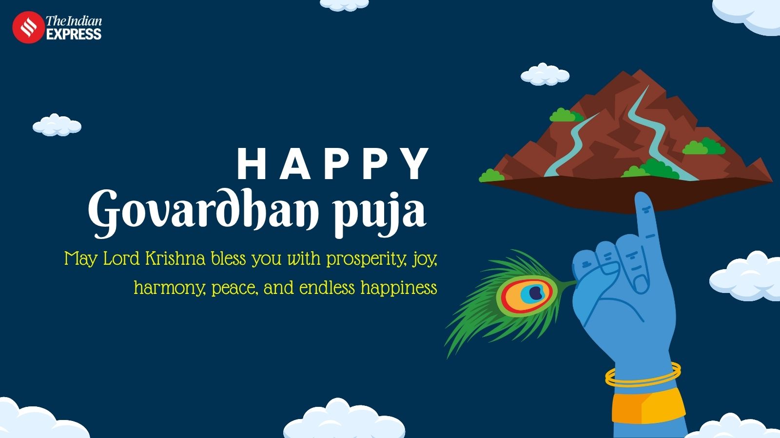 May the blessings of Lord Krishna bring peace, prosperity, and happiness to your life.