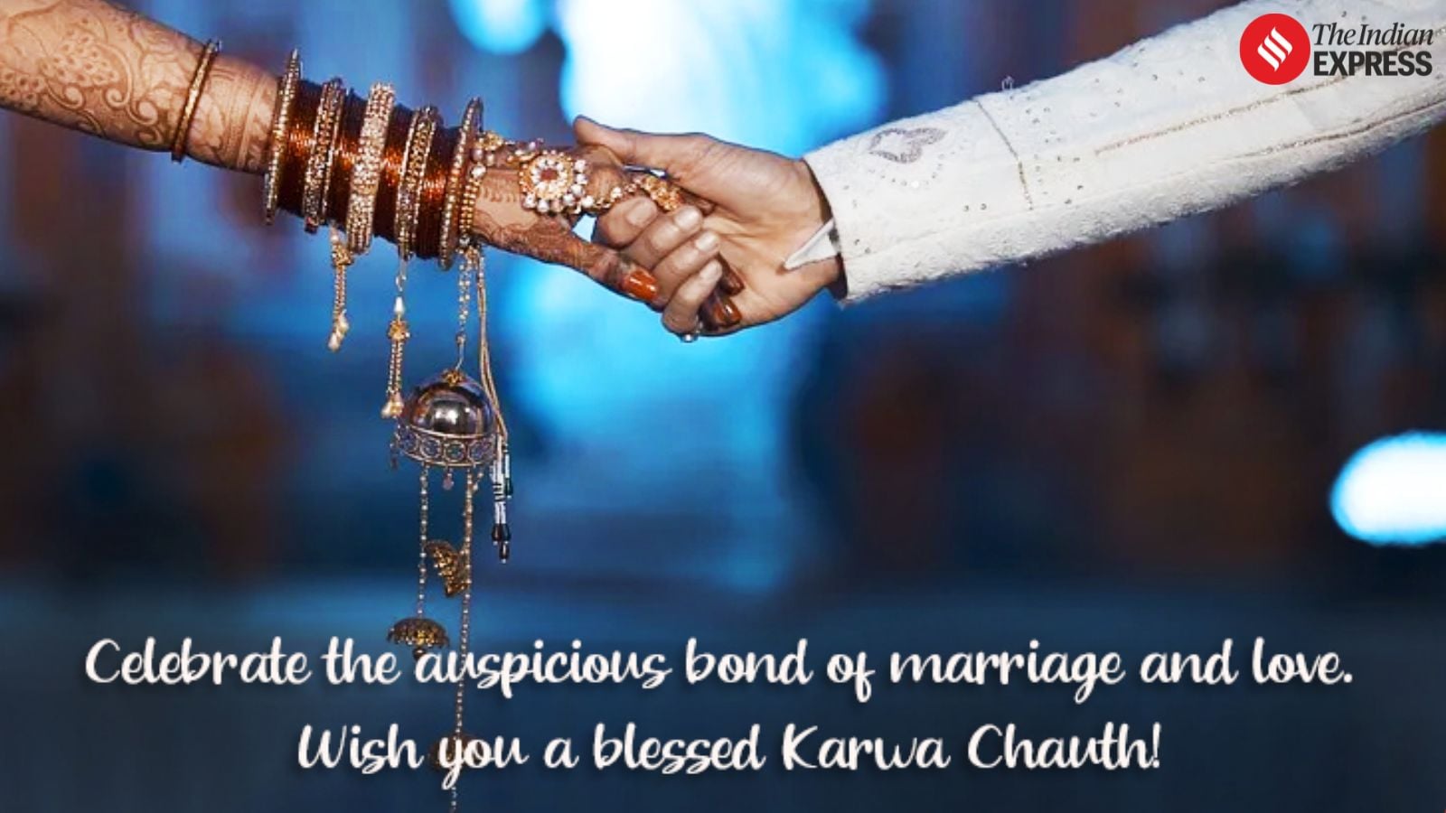 Happy Karwa Chauth! May our hearts always be united, and our love never fade.