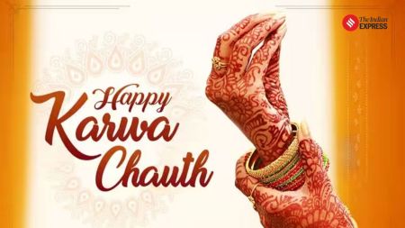 Happy Karwa Chauth 2025 Wishes Images, Quotes, Status: Celebrating love, strength, and forever togetherness.