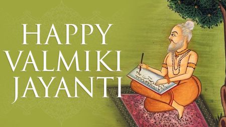 Happy Maharishi Valmiki Jayanti 2025 Wishes Images, Status Quotes: Share the joy with friends and family.