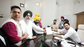 AAP Punjab Harmeet Singh Sandhu