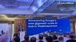 Google Cloud CEO Thomas Kurian speaking at Bharat AI Shakti, an event hosted by Google in New Delhi on Tuesday, October 14, 2025. (Image: Anuj Bhatia/The Indian Express)