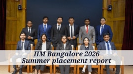 IIM Bangalore 2026 Summer placement- PGP Student Placement Committee (PlaceComm) Team (Image via IIM-B)