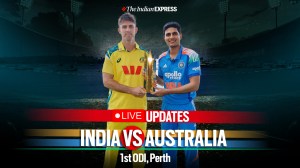 IND vs AUS 1st ODI Live Cricket Score India Australia