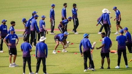 India vs west Indies nets