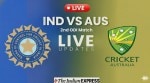 IND vs AUS 2nd ODI Live Cricket Score: India take on Australia in 2nd ODI in Adelaide.