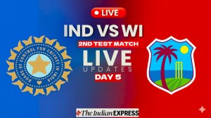 IND vs WI 2nd Test Day 5 Live Cricket Score