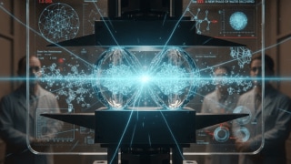 Scientists have developed an ice using pressure and X-rays.