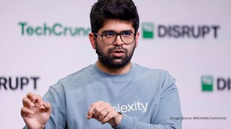Aravind Srinivas graduated in 2017 with dual degrees in Electrical Engineering (Image source: Wikimedia Commons)