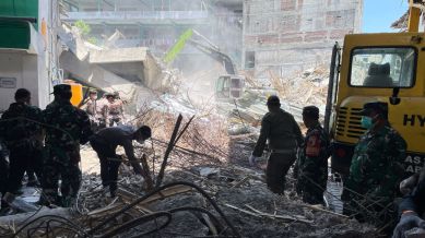 Indonesia school collapse