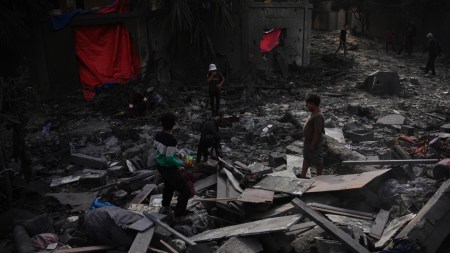 Israel says it will uphold Gaza ceasefire after overnight strikes kill 104 people