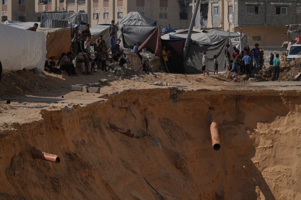 Hamas urges mediators to proceed with next stage of ceasefire deal, international team enters Gaza to search for hostage bodies