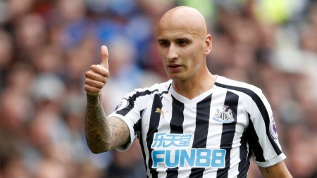 Former Liverpool and Newcastle player Jonjo Shelvey. (Photo: Reuters)