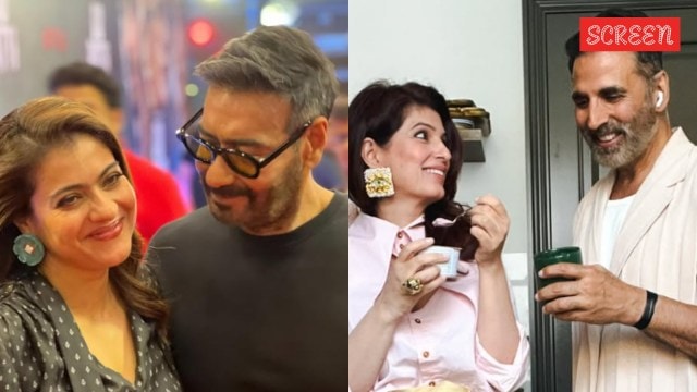Twinkle Khanna and Kajol