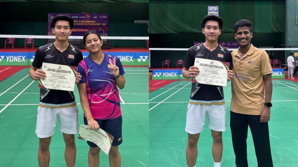 The painfully-shy Mizo shuttler who won't smile for group photos and resists social media or even meeting people face-to-face barely talks. He needed to be dragged last Sunday to get into the bronze medal winners picture as India sealed a historic Mixed Team bronze.( FILE PHOTO: Mizobadminton/Instagram)