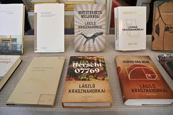 László Krasznahorkai's novels include Satantango, The Melancholy of Resistance, Baron Wenckheim’s Homecoming. 