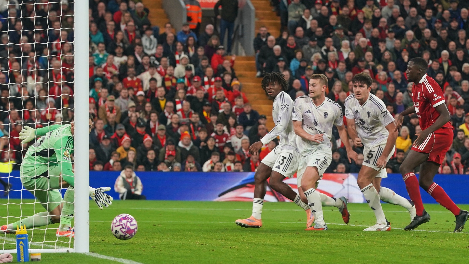 Manchester United’s Harry Maguire heads late winner in 2-1 defeat of struggling Liverpool