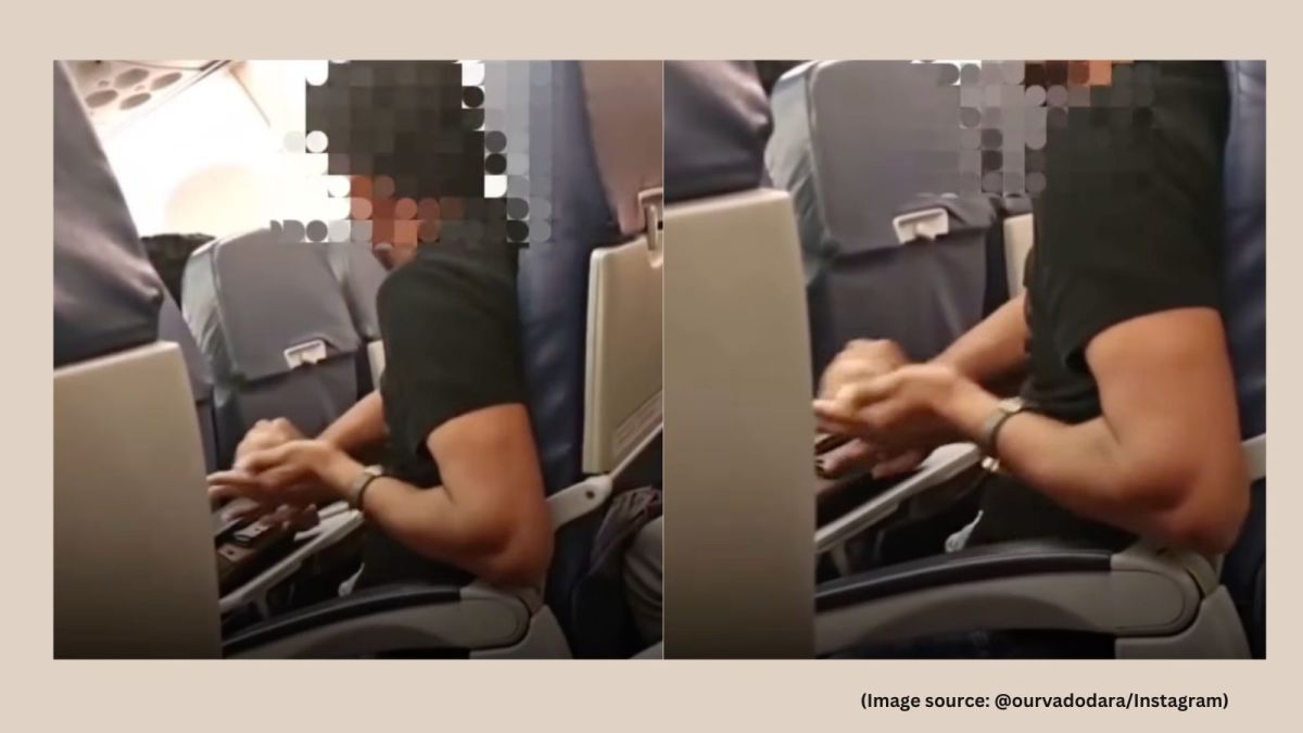 is tobacco allowed in international flight Indian man spotted crushing gutkha on his palm mid-flight to Thailand,  video divides the Internet: 'Talk about civic sense if he spits' | Trending  News
