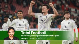 Manchester United beat Liverpool at Anfield 2-1 in a Premier League game. (PHOTO: AP)