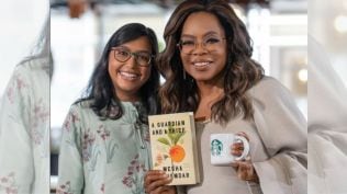 Megha Majumdar at the Oprah Book Club event in New York City. Her novel, set in a climate-ravaged Kolkata, explores what love and morality look like under pressure.