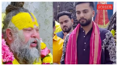 Elvish Yadav visits Premanand ji Maharaj.
