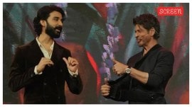 Raghav Juyal and Shah Rukh Khan.