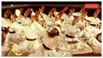 Still from AR Rahman song "Khwaja Mere Khwaja" from Jodha Akbar
