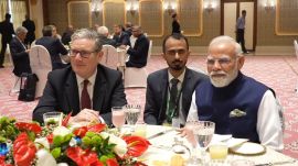 Watch | PM Modi, Keir Starmer witness classical rendition of Ed Sheeran-Arijit Singh’s Sapphire