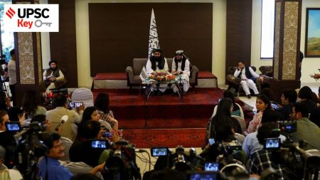 Muttaqi in delhi, press conference, upsc