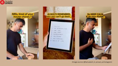 Indian man compares life abroad and in India viral video