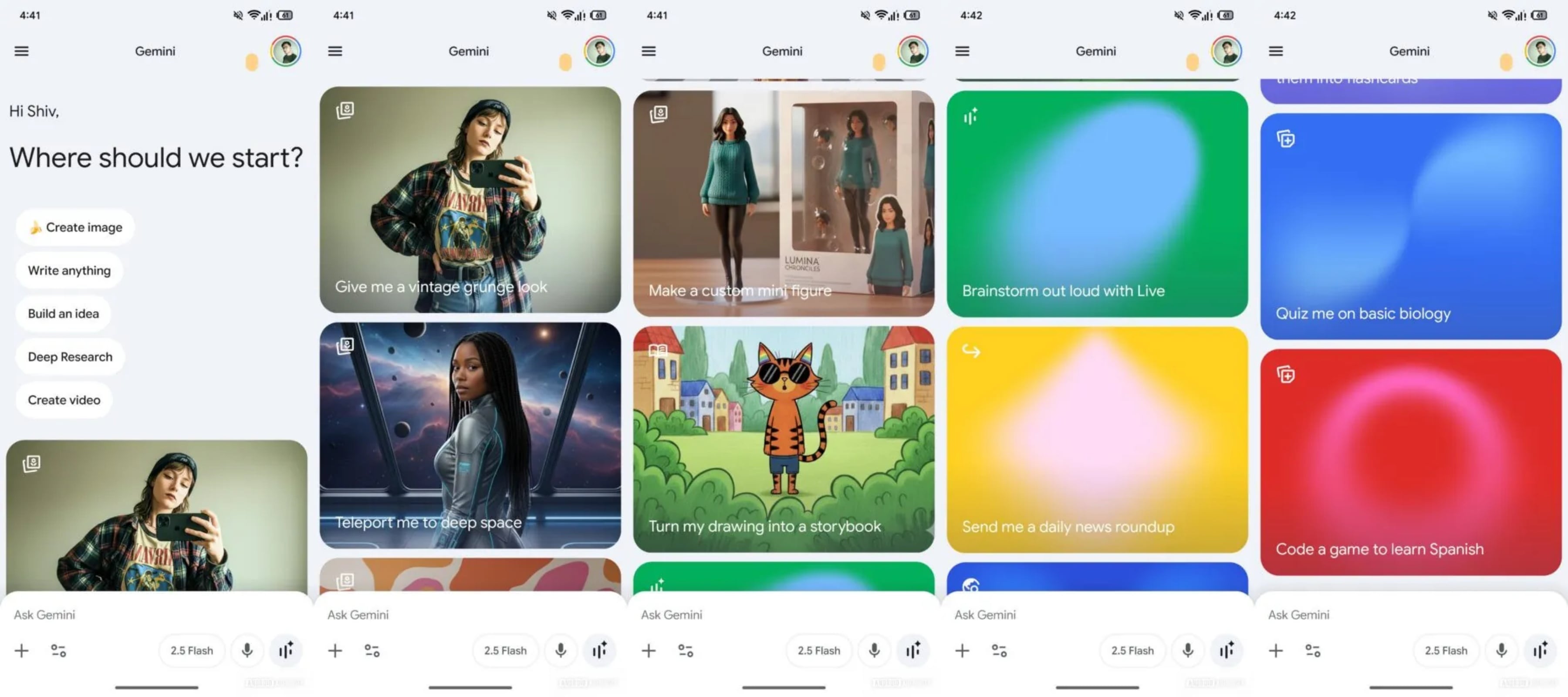 Here's how Gemini's new redesigned UI may look like.