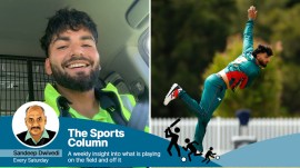 This weekend, Nikhil Chaudhary, 29, is expected to become a first-class cricketer in Australia, with Tasmania. (Special Arrangement/Instagram)