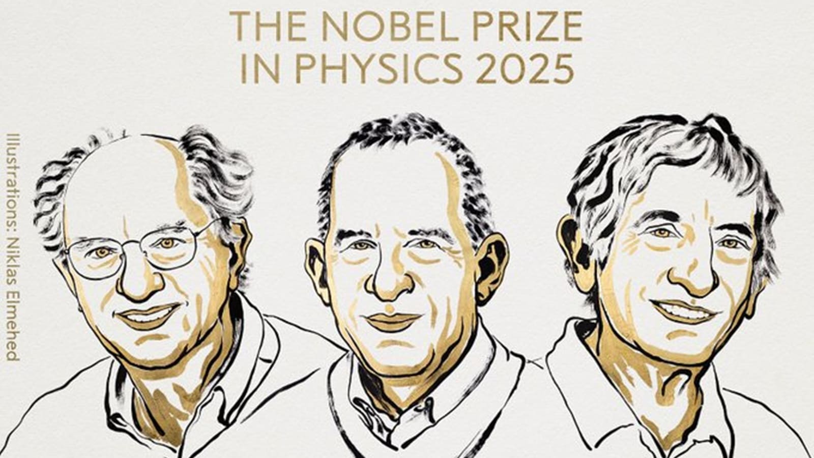 The Royal Swedish Academy of Sciences has decided to award the 2025 Nobel Prize in Physics to John Clarke, Michel H. Devoret and John M. Martinis. (Image: @NobelPrize/X)