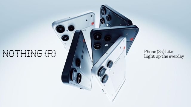 The Nothing Phone (3a) Lite blends transparent elegance with everyday functionality. (Image: Nothing)