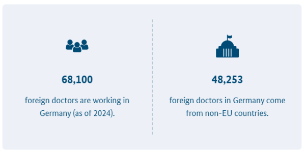 Number of foreign doctors in Germany (Image from make-it-in-germany.com)