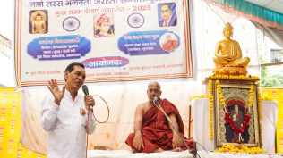 76 Dalits from different parts of Gujarat embraced Buddhism at a function held at Kankaria area of Ahmedabad city, on Thursday.