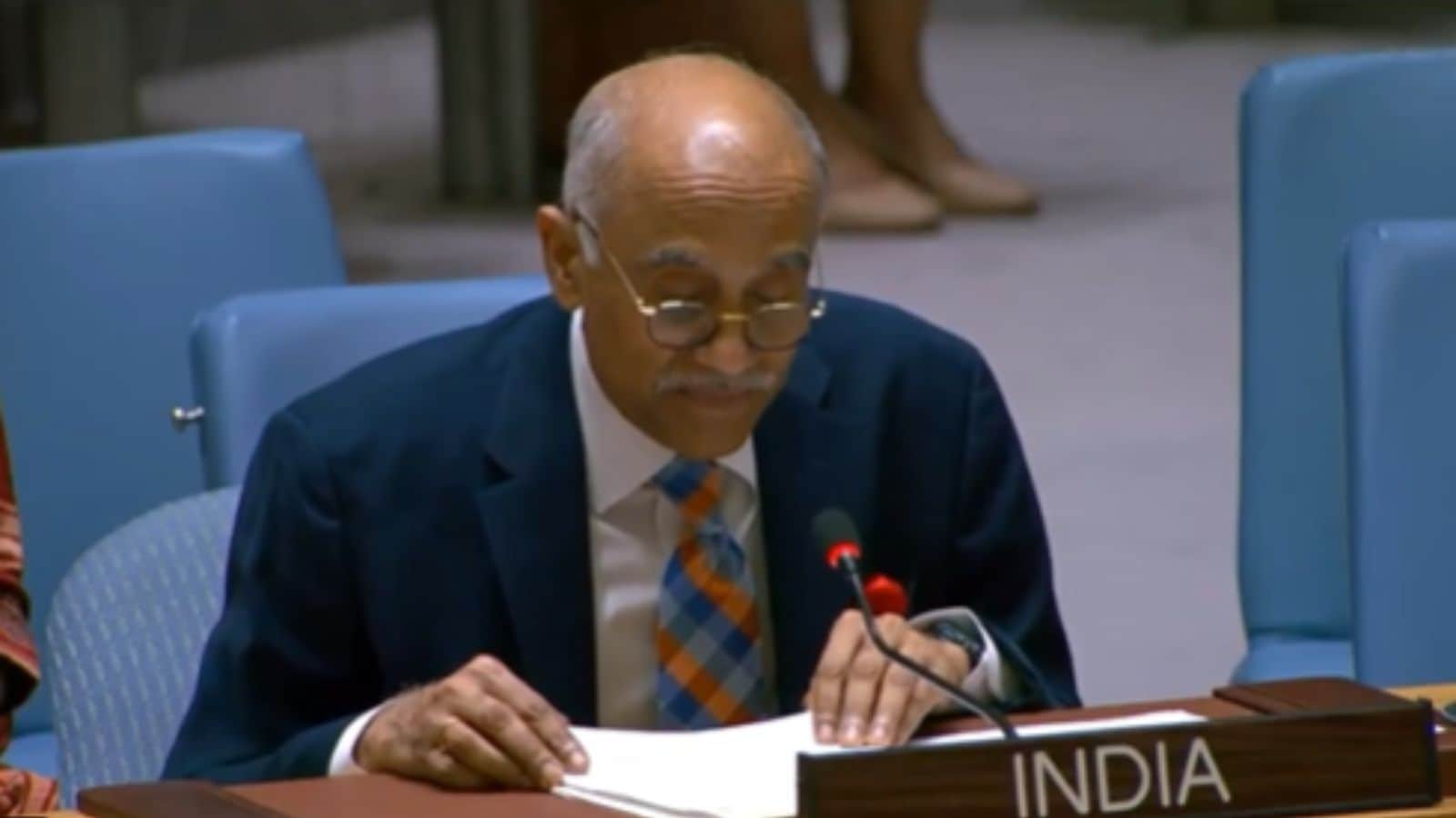 India, on Tuesday, strongly criticized Pakistan at the United Nations Security Council (UNSC), labeling it as a nation that "bombs its own citizens."