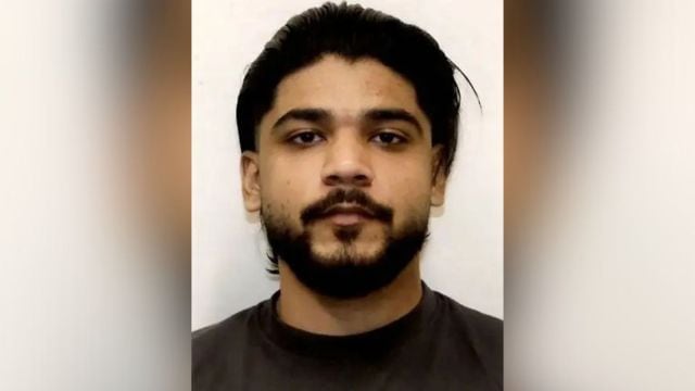 Vikram Sharma, who was booked for discharging a firearm, remains at large