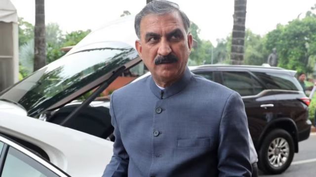 Himachal Pradesh Chief Minister Sukhvinder Singh Sukhu
