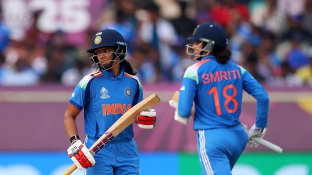 Indian openers Pratika Rawal and Smriti Mandhana in action. (Photo: ICC)