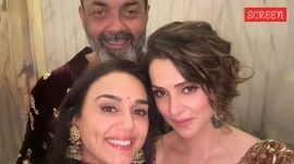Preity Zinta, Bobby Deol anf tanya photo