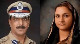 Punjab DGP Mohd Mustafa and his wife The Haryana Police booked Punjab’s former DGP Mohammad Mustafa and his wife Razia Sultana, a former minister, for allegedly murdering their son Aqil Akhtar, 35. (File Photo)