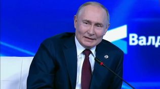 Putin at forum of international foreign policy ukraine trump nato war missiles