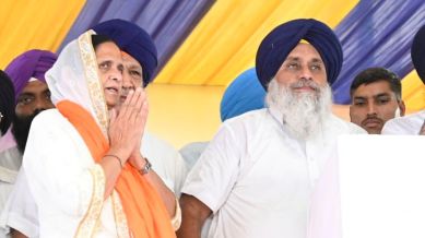 Tarn Taran bypolls: Sukhbir Badal defends SAD candidate Randhawa, says her family that of ‘Dharmi Fauji’